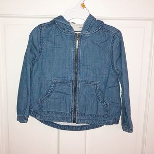 OshKosh B’gosh Toddler Hooded Denim Jacket…